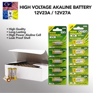 【Fast Shipping】【Fast Delivery】 High Voltage Akaline Battery 12V23A / 12V27A / 12V 23A 27A