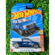 HOT WHEELS FORD F-150 LIGHTNING CUSTOM BLUE