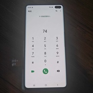 ขายเดี่ยวพร้อมลายเส้นเผาสำหรับซัมซุง S10แอลซีดี G973F G973ไร้กรอบหน้าจอสัมผัสจอแสดงผลดิจิตอลอะไหล่แล