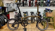 Brompton P-Line Sky Bronze M4L 正廠小布摺車4速 英國直送