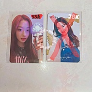 Giselle X LIGHTSTICK PHOTOCARD