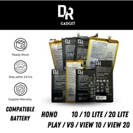 BATTERY HONO 10 / 10 LITE / 20 LITE / VIEW 9 / VIEW 10 / VIEW 20 / PLAY  < Ready Stock > Dr Gadget