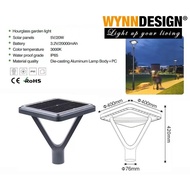 Wynn Design Outdoor Solar Lantern 20w High Pole Lantern Replacement Solar Lamp Garden Solar Light (1