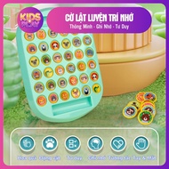 4-Player Flip Chess - Chess Board Game Helps Children Train Memory and Strategic Thinking - Kids Pla
