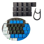 SJP Stylish ABS Keycaps Textured Tactility Backit Keycap for G813 G815 G915 G913 TKL