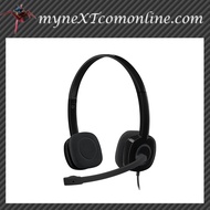 Logitech H151 Stereo Headset - Black