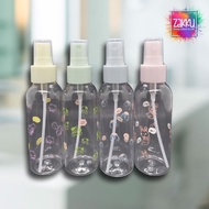 100ML MULTIPURPOSE CHARACTER SPRAY BOTTLE TRANSPARENT CHARACTER MOTIF TRAVEL SIZE SPRAY BOTTLE (RFZ2