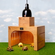 【林林木藝】 XL 瞅瞇 陸龜 睡窩 可當加濕暖房 爬蟲 台灣專利