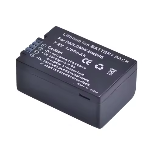 DMW-BMB9 Bateria DMW BMB9 BMB9E Battery + Charger for Panasonic Lumix DC-FZ82 FZ70 FZ60 FZ100 FZ150 