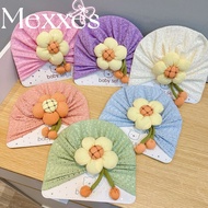 Newborn Baby Hat Plain Cute Flower Character Beanie | Baby Turban Hat | Baby Girl Turban Topi Baby N