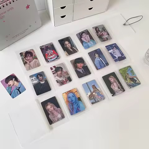 Cute Mini Holds 15 Pcs 2.6x3.8 Inch Photos Instax Album Clear Color Photo Album for Mini Fuji Instax