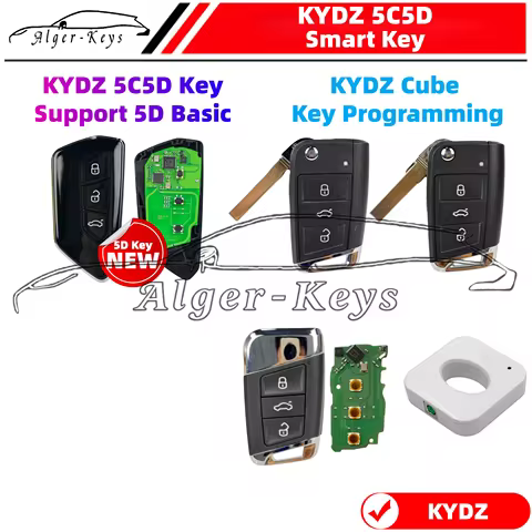 Algernon-key KYDZ New 5D Key For Golf 8 5C5D Remote Original Chip Compatible BDC BCP KYDZ Cube Key P