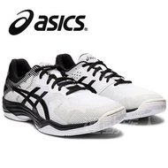 【💥日本直送】Asics GEL-TACTIC 男女士運動波鞋日本直送 白黑色 22.5CM –30.0CM