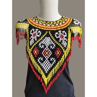 Lotus bead necklace Dayak lotus necklace/ Dayak lotus vest/ Dayak necklace/ Dayak bead necklace/ Lot