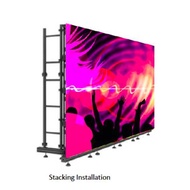 4 User-Friendly 64*32 16x32 RGB Matrix Panel Indoor SMD2121 MBI Display Screen P4 LED Video Wall Mod