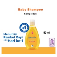 Sampo Johnson Baby Shampoo Gold 50ml Merawat Rambut Bayi - Sampo Bayi