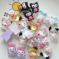Cartoon Kuromi Anime jibits for designks My Melody Sanrio Shoe Charm Crystal Cinnamoroll Jibits desi