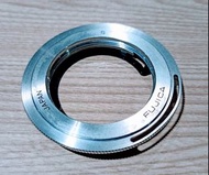 《《《Rare 罕有 Available 有售》》》富士 菲林SLR單反機 Fujica M42 mount to Fujica X mount S adaptor Fujinon 鏡頭轉接環