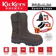 Kickers Safety Shoes TY2-3069 | WATERPROOF | Anti-slip Safety Boot | High Cut, Slip On | Size UK6-11