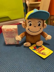 curious george 好奇猴 喬治 公仔