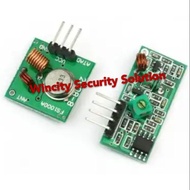 WSS RF Wireless 315 / 433 MHz Transmitter & Receiver Module Pair