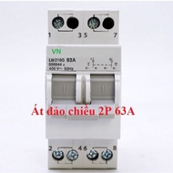 CB đảo chiều 2p 63a 220v - cầu dao đảo chiều dạng attomat 1 pha