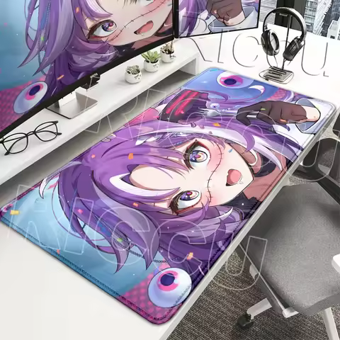 V-Vshojo M-Michi Mochievee Mouse Pads Office Carpet Mouse Mats Gamer Rugs Desk Accessories Computer 