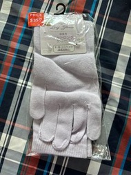 紫色棉手套