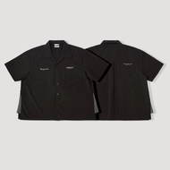 [QUEST] QUEST CUBAN COLLAR SHIRTS Shirt Black