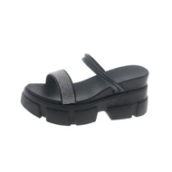 READY STOCK💝 WEBEE Pickdano Womens Shimmery Thick Womens Sandal Kasut Wanita Casual