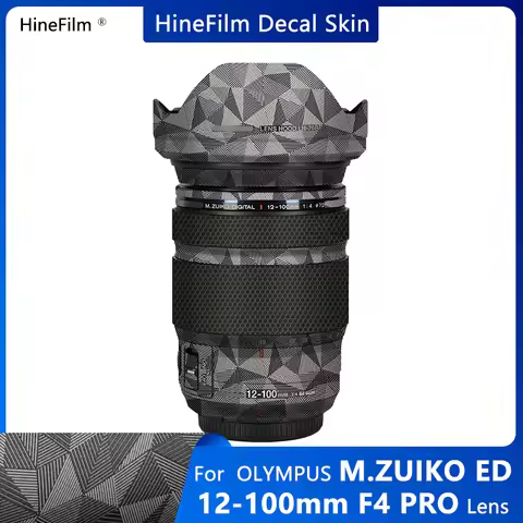 Olympus 12-100 F4 Lens Decal Skins Wrap Cover for Olympus M.Zuiko Digital ED 12-100mm f/4 Pro Lens P