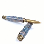 穩定木鋼珠筆 /手工鋼珠筆/KOBE手工筆