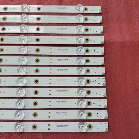 LED Strip For 75PFL5704/F7 75PFL5604 75PFL5704 75PFL4864/F7 CRH-FA75JL630301207076-REV1.0 HFSX75D07-