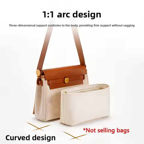 Bag organizer insert For herbag mini nylon storage durable fashion bag support storage inner modific
