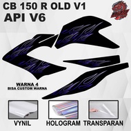 Sticker Striping OLD CB 150 R V1 API V6 / Sticker Striping Decal OLD CB 150 R V1 API V6