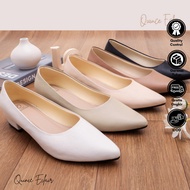 Latest QUINCE Eclair Women's Chunky Heel Work Shoes