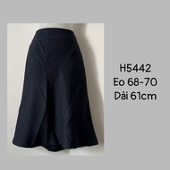 H5442 54 fishtail office skirt 2hand skirt japan vintage classic street secondhand