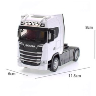 [CUB Toy City] 1/50 SCANIA Diecast Alloy Truck Toy Car Model Removable Engineering Transport Contain