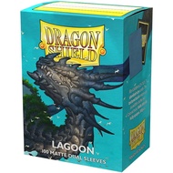 Dragon Shield Standard Size Card Sleeves – Matte Dual Lagoon 100