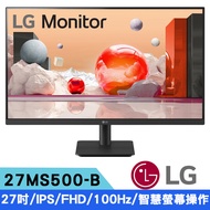 LG 樂金 27MS500-B  27吋 IPS FHD平面窄邊框護眼螢幕(16:9/5ms/100Hz)