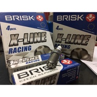 BRISK PLUG XLINE MYVI / BEZZA / TOYOTA / HONDA /MAZDA/ LEXUS / SUBARU / PROTON(MOR14-X7)