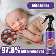 【Shipped In Singapore】Bed Bug Spray Dust Killer Mite Spray Bed Spray Dust Mite Spray Anti-Mite Spray Mite Removal Spray 250ml