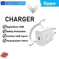 Oppo SuperVooc 33w Charger with USB-C Cable