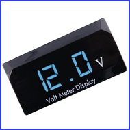 12V Voltage Meter Led Display 12V Meter For Motorcycle Voltage Gauge Meter For Car Waterproof 12V Vo