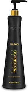 Mutari Progress Reductor Reconstructor 1L | Brazilian Keratin Treatment | Progressive Brush Hair Straightening | Smoothing System | Volume Reducer | 100% Straight | Frizzy Free