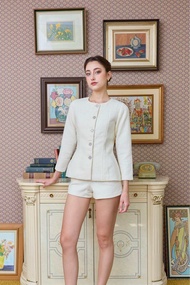 Primrose - Cherie blazerผ้าทวิตอัดกาวมีซับใน(เฉพาะเสื้อ)