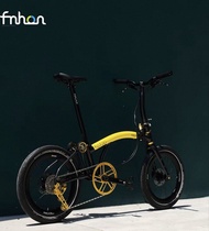 2026 最新顏色 FNHON 風行 風布 GT20 10速桶軸碟剎 20吋鋁合金折叠車 (三折叠 小布 國布) 送前後蛙燈叮叮