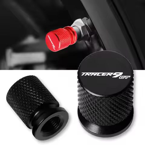 2PCS Aluminum Motorcycle Tyre Valve Cap Dustproof Universal For Yamaha TRACER 9 GT 9GT Tracer9GT