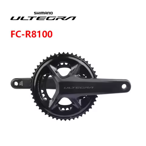 SHIMANO ULTEGRA FC-R8100 HOLLOWTECH II Crankset 2x12s For Road Bike Chainwheel 165/170/172.5/175mm 5