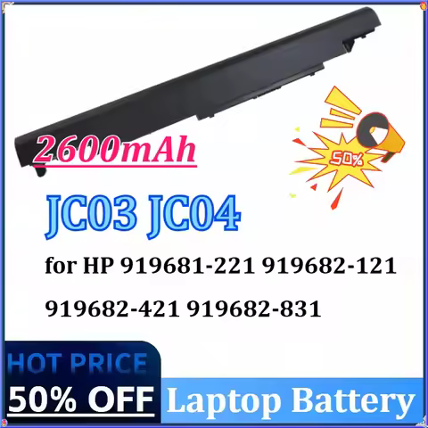 2600mAh JC03 JC04 919700-850 Laptop Battery for HP 919681-221 919682-121 919682-421 919682-831 91970